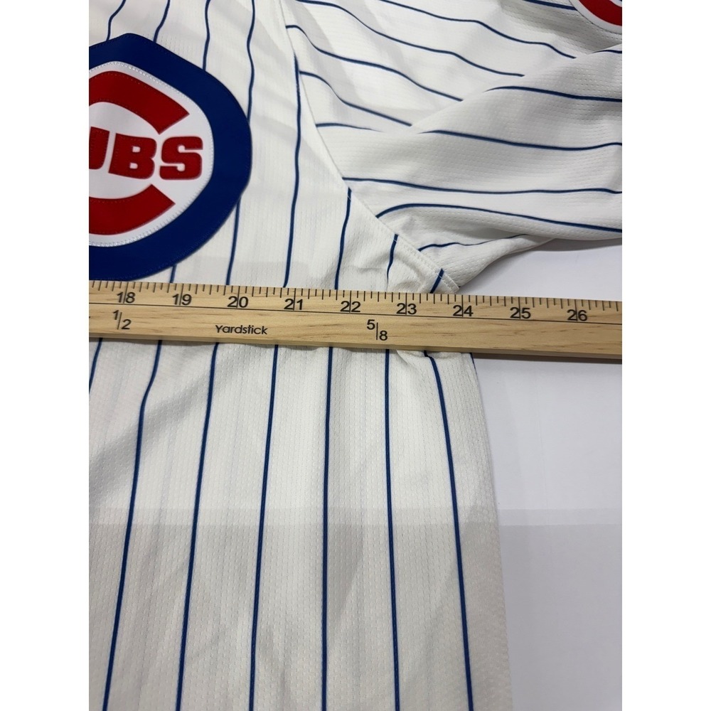 Nike Chicago Cubs Cody Bellinger 24 Home Jersey Mens XL White Pinstripe MLB - Picture 5 of 16